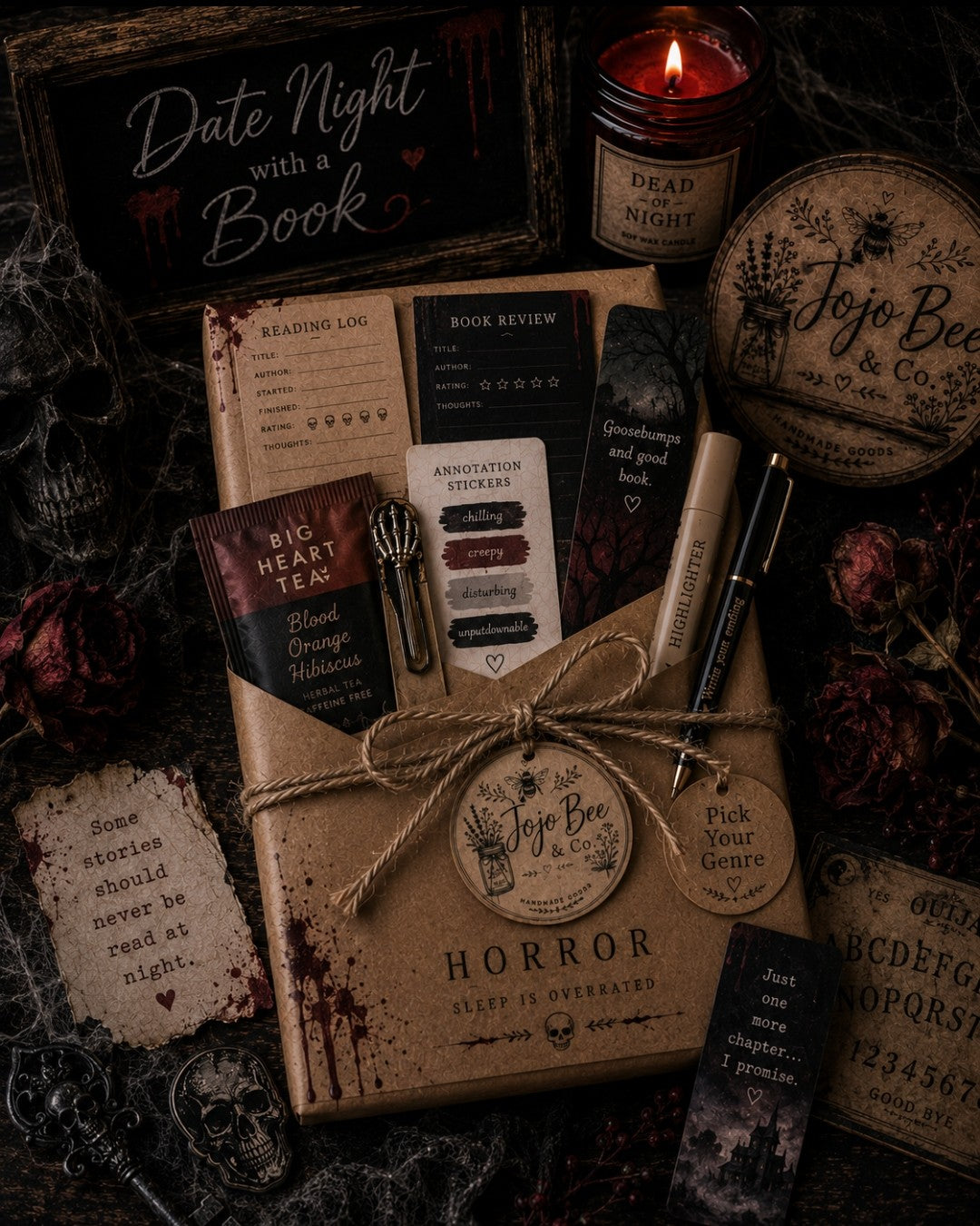 Horror Date Night with a Book