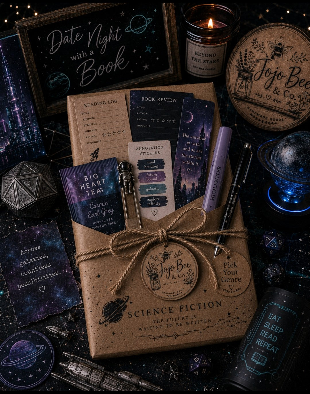 Science-Fiction Date Night with a Book